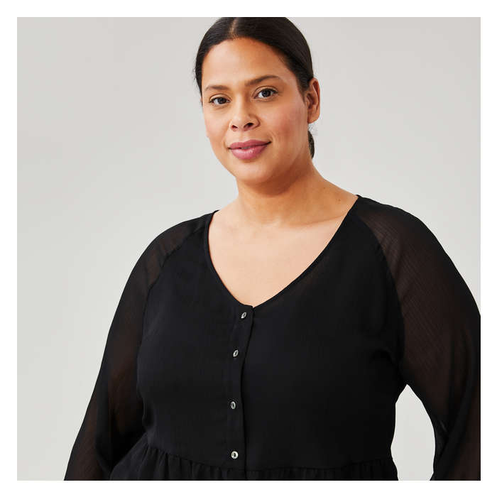 Women+ Peplum Blouse
